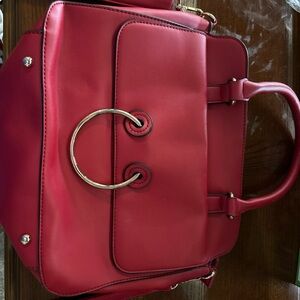 Elegant Red Handbag